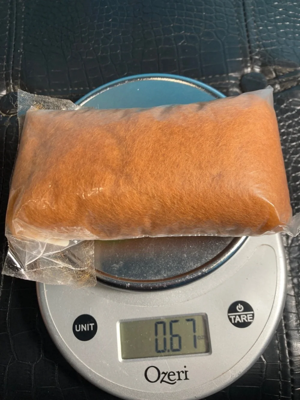 Dream Felt .5 oz Premium Batt - Ocher‎ Felt Fiber